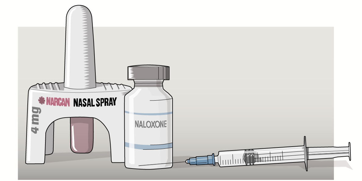 Preview of a chart for Naloxone Finder